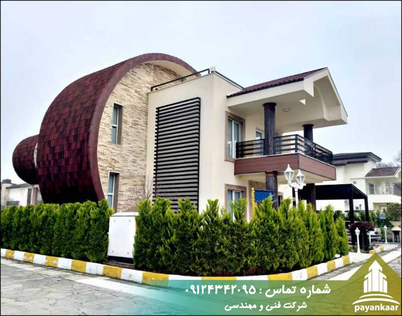 مراحل ساخت ویلا