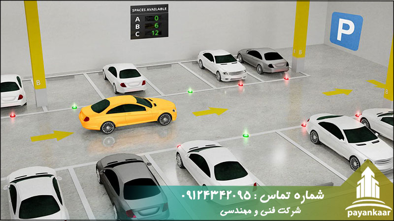 نحوه تقسیم پارکینگ