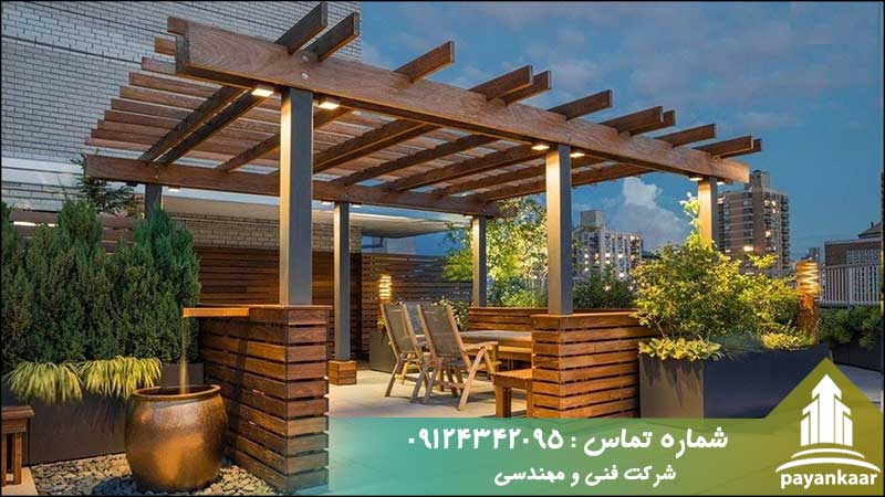 هزینه روف گاردن