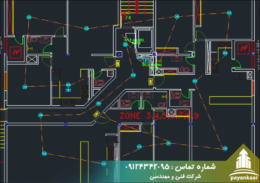 نقشه تاسیسات مکانیکی با استفاده از نرم­ افزار BIM