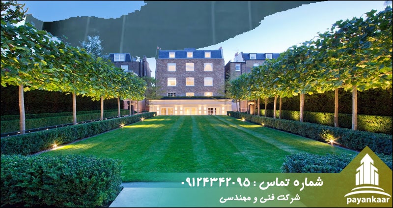 مسیرهای عبوری در طراحی محوطه ویلا