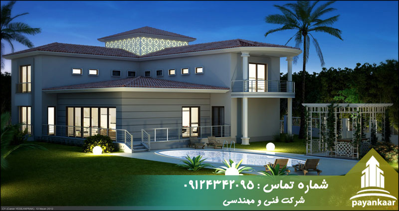 طراحی فضای سبز برای ویلا